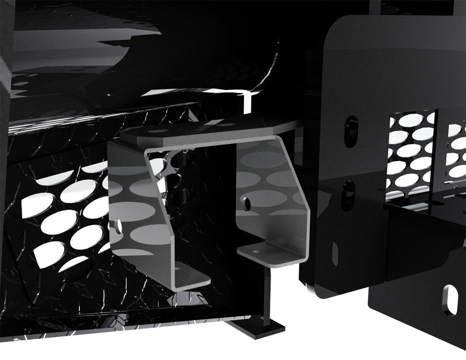 Ranch Hand BTF201BLR Legend BullNose Series Front Bumper; Retains Factory Tow Hooks; w/Camera Access; - Truck Part Superstore