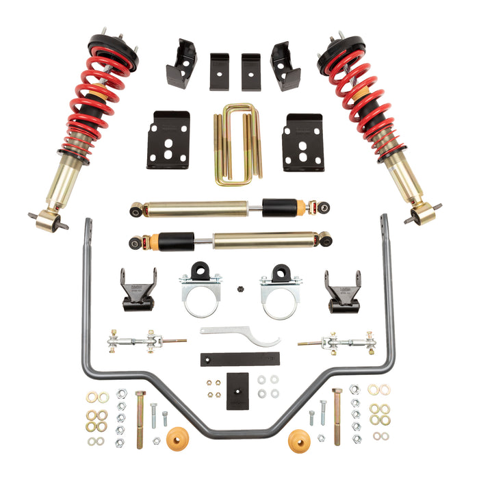 Belltech 1000HKP Complete Kit Inc. Damping/Height Adjustable Front Coilovers & Rear Sway Bar - Truck Part Superstore