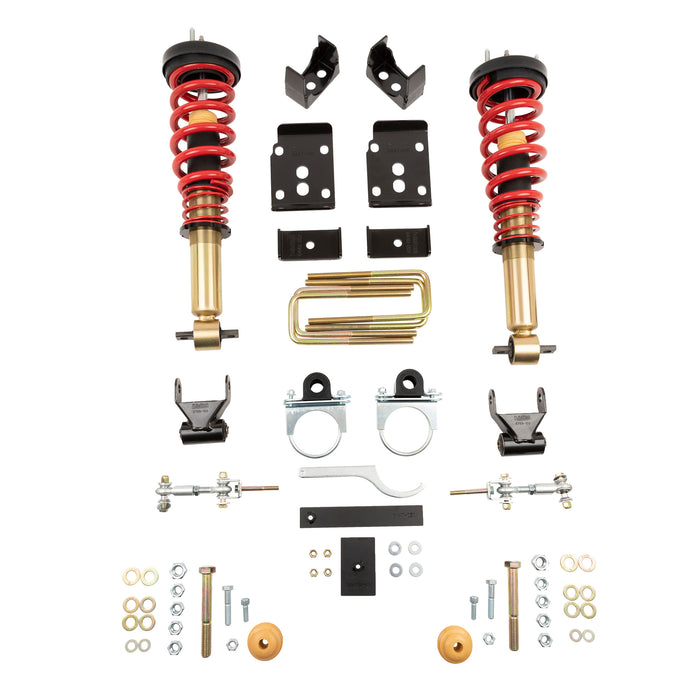 Belltech 1000SPC Complete Kit Inc. Height Adjustable Front Coilovers - Truck Part Superstore