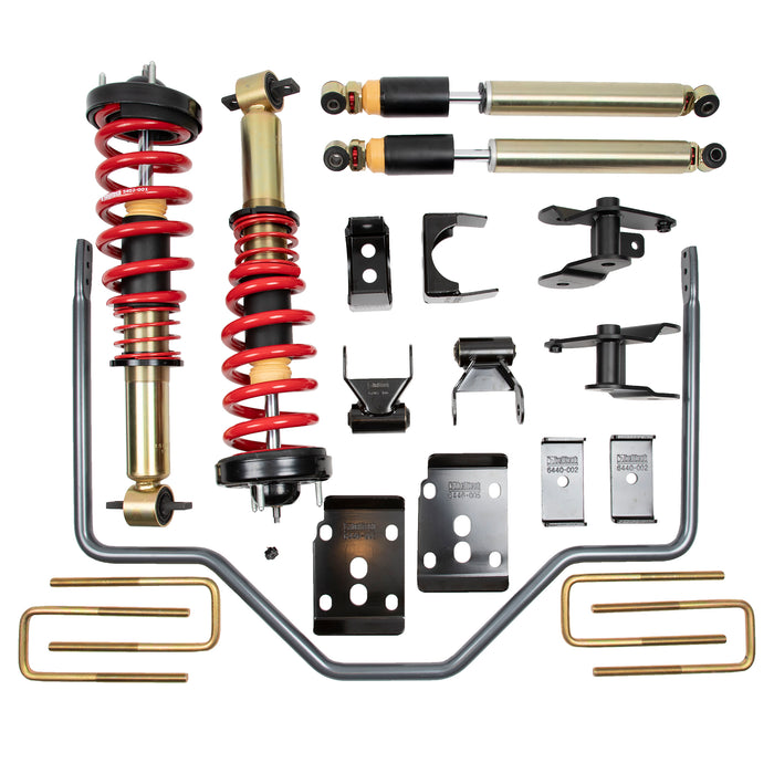 Belltech 1001HKP Complete Kit Inc. Damping/Height Adjustable Front Coilovers & Rear Sway Bar - Truck Part Superstore