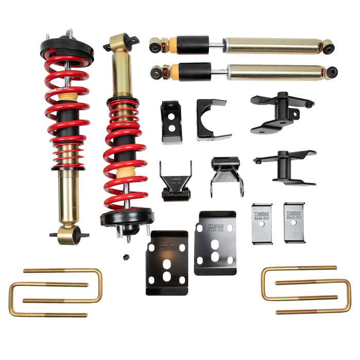 Belltech 1001SPAC Complete Kit Inc. Damping/Height Adjustable Front Coilovers - Truck Part Superstore