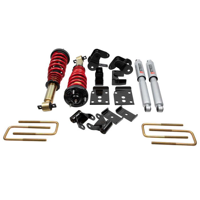 Belltech 1001SPC Complete Kit Inc. Height Adjustable Front Coilovers - Truck Part Superstore