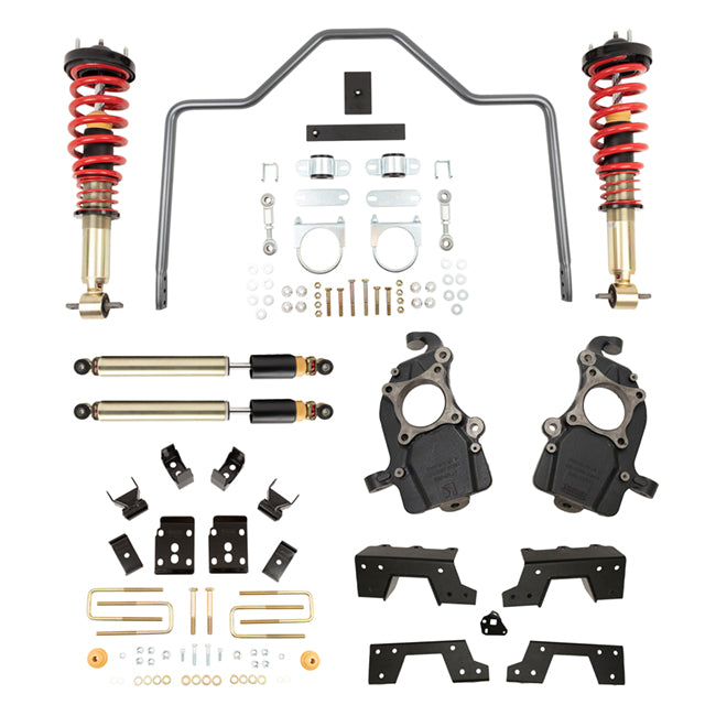 Belltech 1008HKP Complete Kit Inc. Damping/Height Adjustable Front Coilovers & Rear Sway Bar - Truck Part Superstore