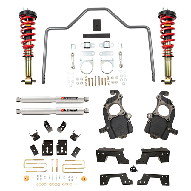 Belltech 1008HK Complete Kit Inc. Height Adjustable Front Coilovers & Rear Sway Bar - Truck Part Superstore