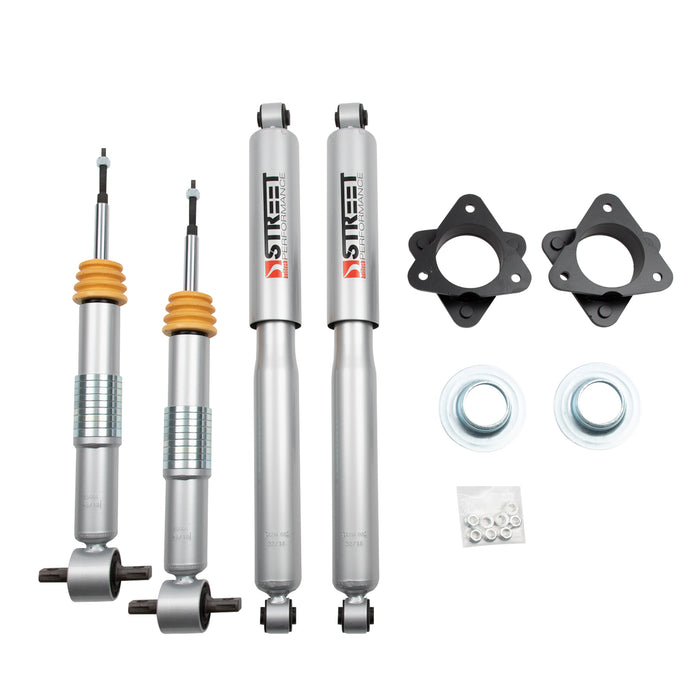 Belltech 1024SP 2" Strut Spacer Inc. Front and Rear Trail Performance Struts/Shocks - Truck Part Superstore