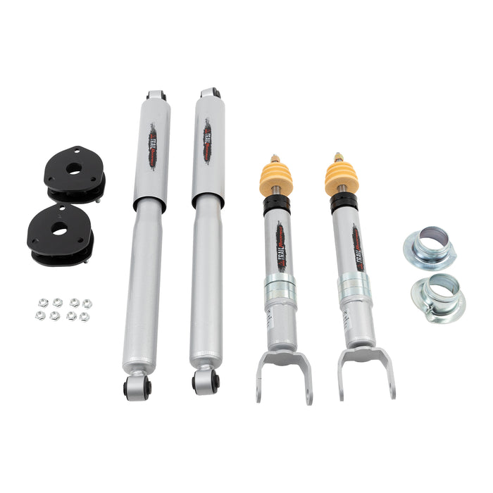 Belltech 1025SP 2.5" Leveling Strut w/ Rear Trail Performance Shocks - Truck Part Superstore