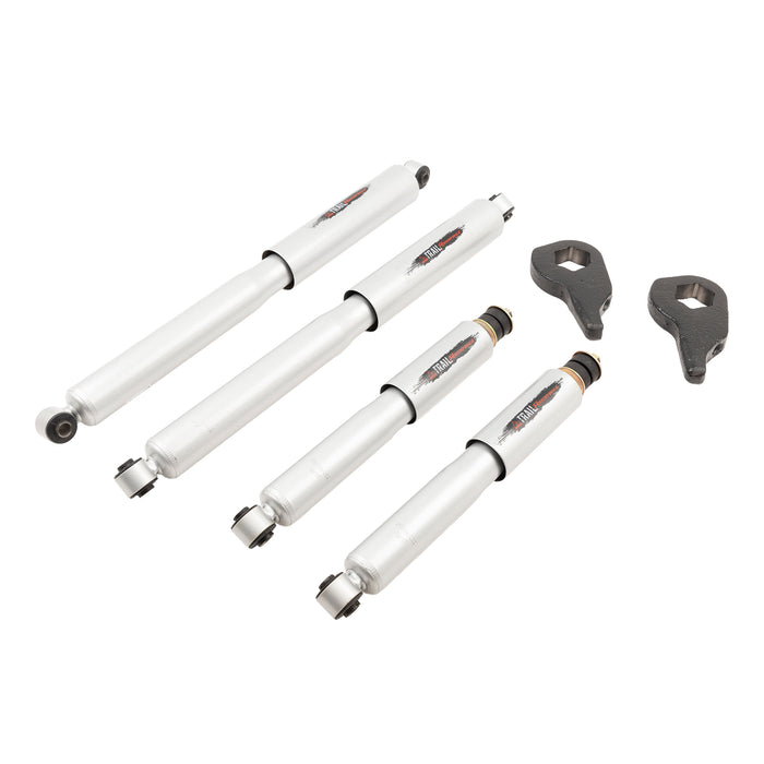 Belltech 1026SP 1-3" Adjustable Torsion Bar Key Inc. Front and Rear Trail Performance Shocks - Truck Part Superstore