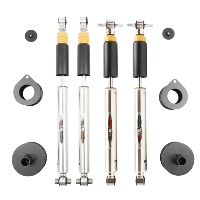 Belltech 1033HKP Complete Kit Inc. Damping Adjustable Front & Rear shocks & leveling spacers - Truck Part Superstore