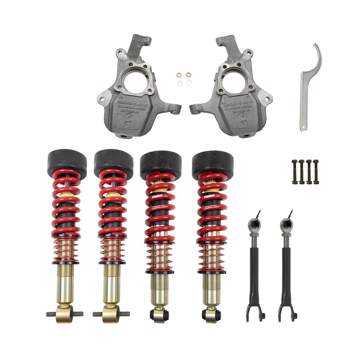 Belltech 1034SPC Complete Kit Inc. Front and Rear Height Adjustable Coilovers - Truck Part Superstore