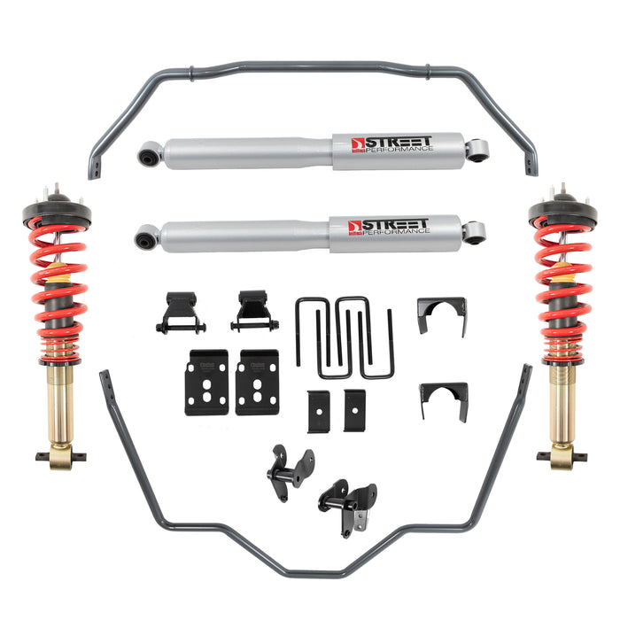 Belltech 1054HK Complete Kit Inc. Height Adjustable Front Coilovers & Anti-Swaybar Set - Truck Part Superstore