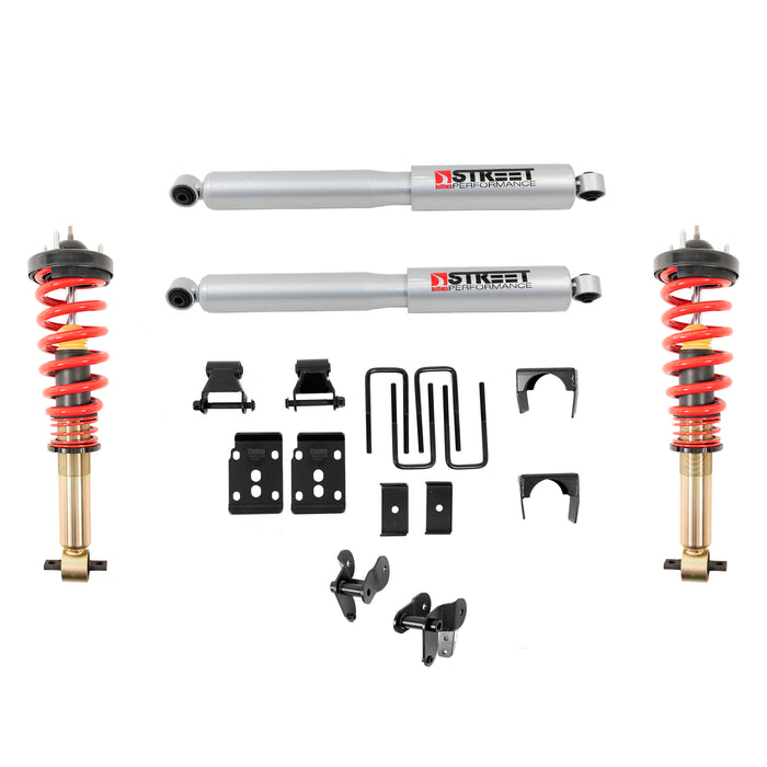 Belltech 1054SPC Complete Kit Inc. Height Adjustable Front Coilovers - Truck Part Superstore