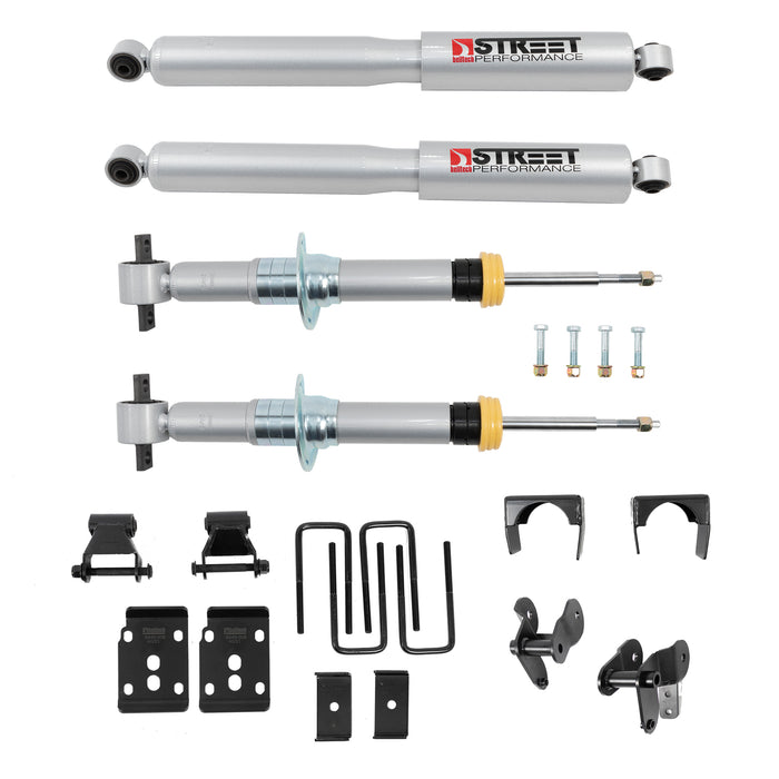 Belltech 1055SP Front And Rear Complete Kit W/ Street Performance Struts/Shocks - Truck Part Superstore