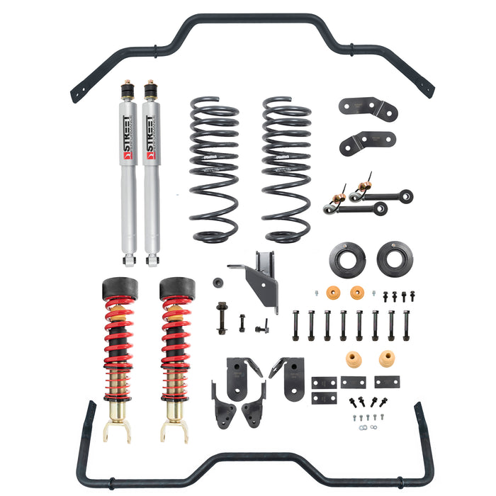 Belltech 1063HK Complete Kit Inc. Height Adjustable Front Coilovers & Rear Sway Bar - Truck Part Superstore