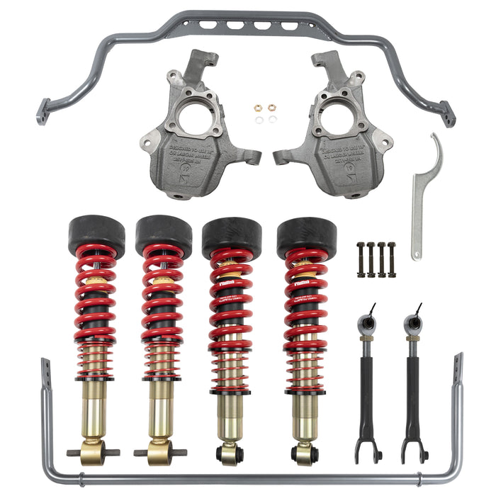 Belltech 1104HK Complete Kit Inc. Height Adjustable Front Coilovers & Anti-swaybar Set - Truck Part Superstore
