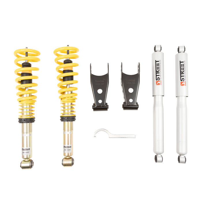 Belltech 13008 Factory Preset Fixed Damping, 0-3" Height Adjustable Drop - Truck Part Superstore