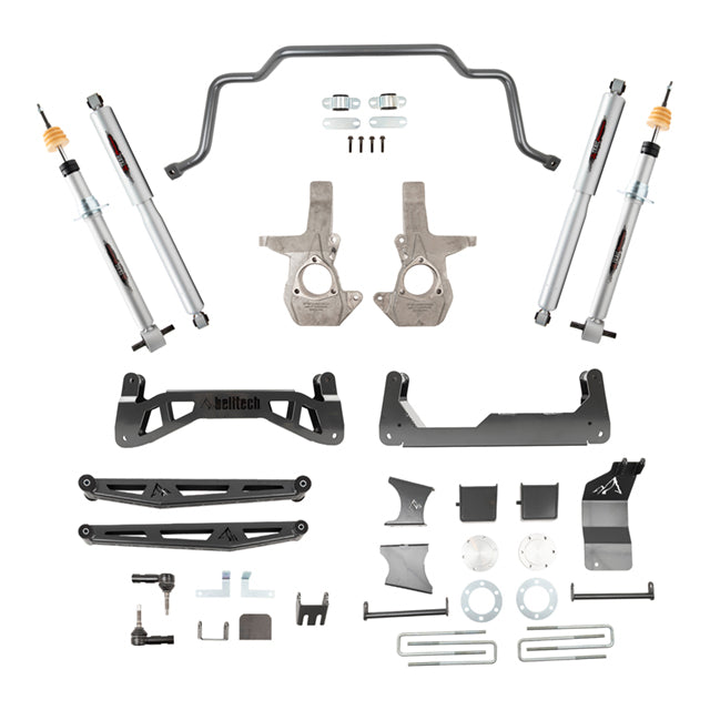 Belltech 150201TPS 7-9" Lift Kit Inc. Front and Rear Trail Performance Struts/Shocks - Truck Part Superstore