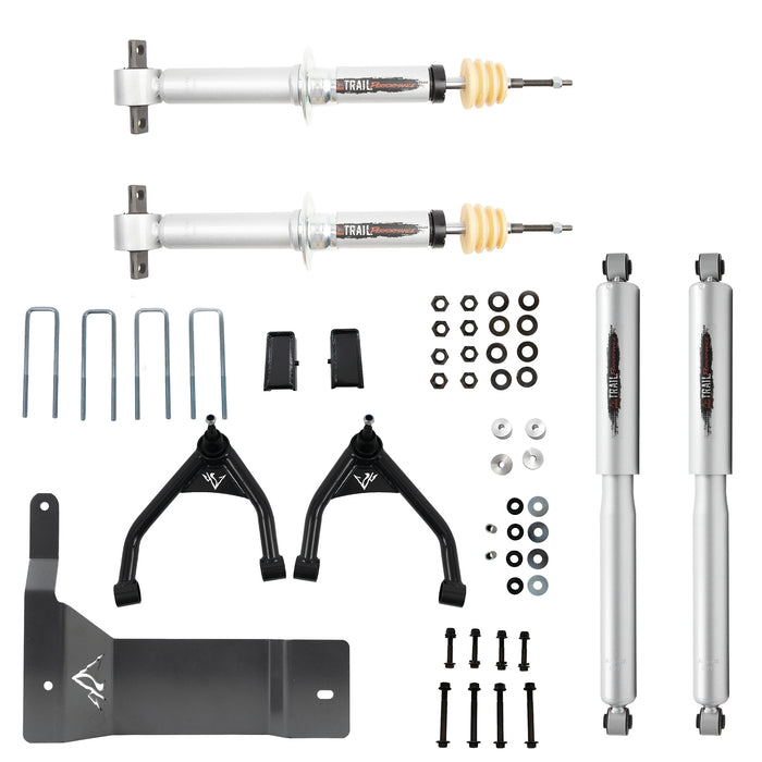 Belltech 150206TP 4" Lift Kit Inc. Front and Rear Trail Performance Struts/Shocks - Truck Part Superstore
