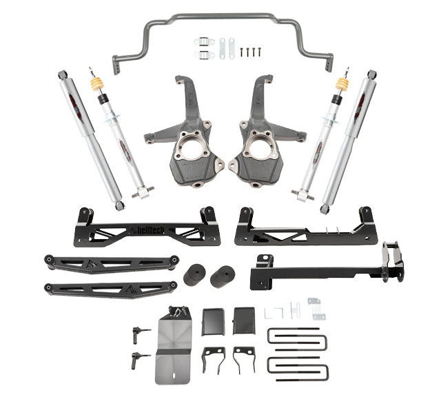 Belltech 150210TPS 6-8" Lift Kit Inc. Front and Rear Trail Performance Struts/Shocks - Truck Part Superstore