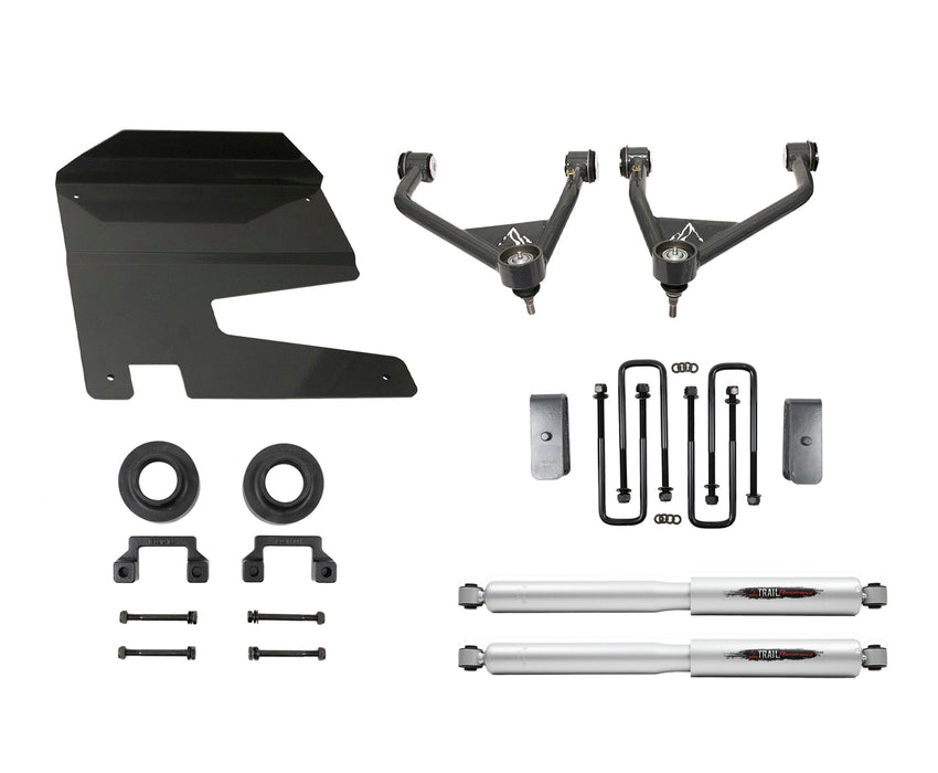 Belltech 150212BK 4" Lift Kit Inc. Rear Trail Performance Shocks Only - Truck Part Superstore