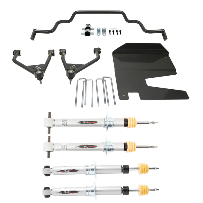 Belltech 150220TPS 4" Lift Kit Inc. Front and Rear Trail Performance Struts/Shocks - Truck Part Superstore