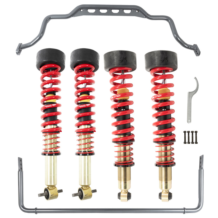 Belltech 150222HK Complete Kit Inc. Height Adjustable Coilovers w/ Swaybar Set - Truck Part Superstore