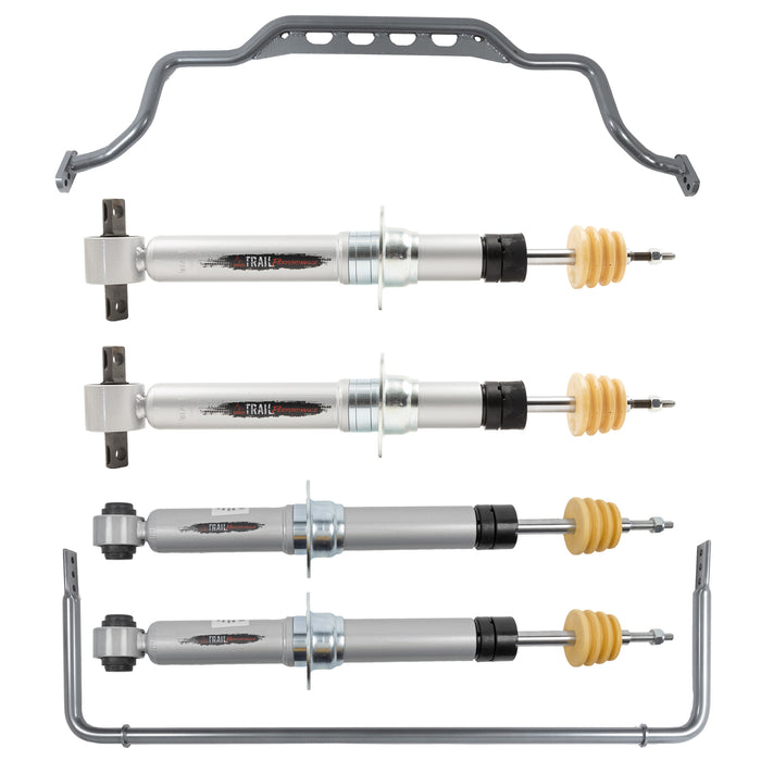Belltech 150222TPS 2" Leveling Front and Rear Trail Performance Struts w/ Swayabr Set - Truck Part Superstore