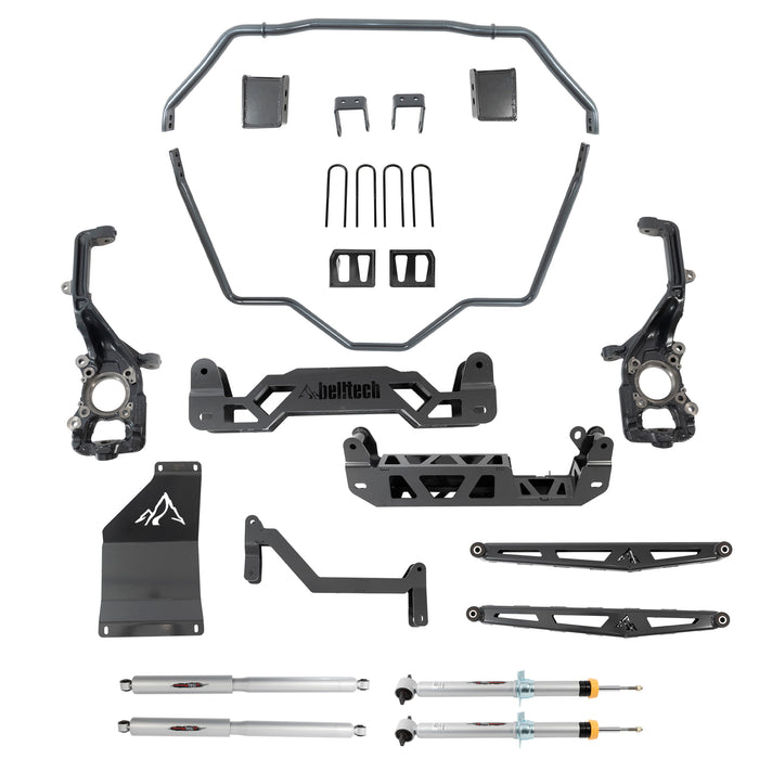Belltech 152510TPS 5-7" Lift Kit Inc. Front and Rear Trail Performance Struts/Shocks - Truck Part Superstore