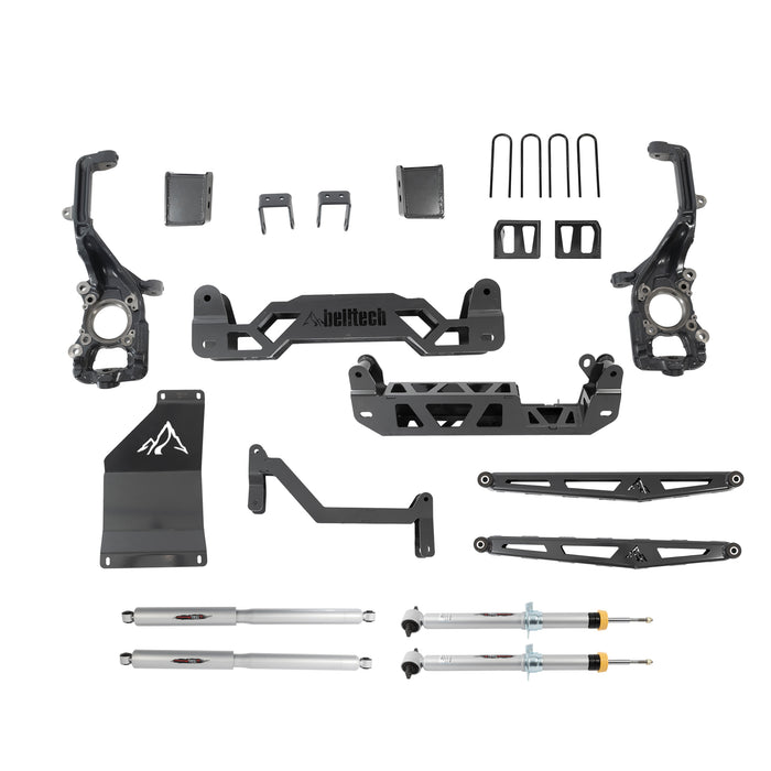 Belltech 152510TP 5-7" Lift Kit Inc. Front and Rear Trail Performance Struts/Shocks - Truck Part Superstore