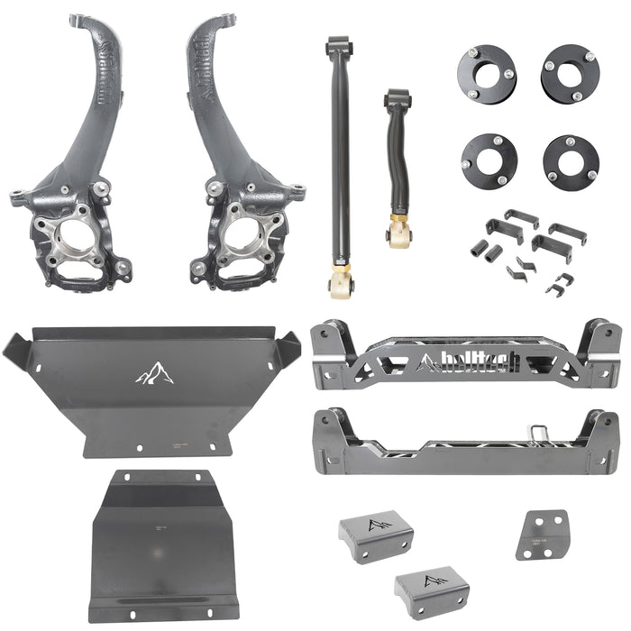 Belltech 152600BK 6" Lift Kit Inc. Front and Rear Strut Spacers - Truck Part Superstore