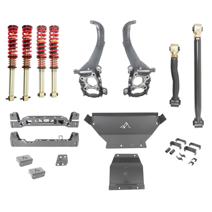Belltech 152600TPC 4-7.5" Lift Kit Inc. Front and Rear Trail Performance Coilovers - Truck Part Superstore