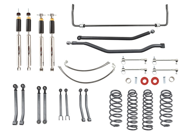 Belltech 153201HKP 4" Lift Kit Inc. Front and Rear Trail Performance PLUS Shocks - Truck Part Superstore
