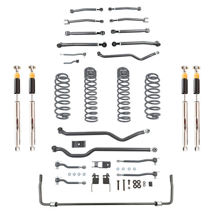 Belltech 153204HKP 4" Lift Kit Inc. Front and Rear Trail Performance PLUS Shocks - Truck Part Superstore