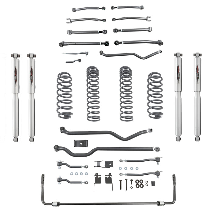 Belltech 153204TPS 4" Lift Kit Inc. Front and Rear Trail Performance Shocks - Truck Part Superstore