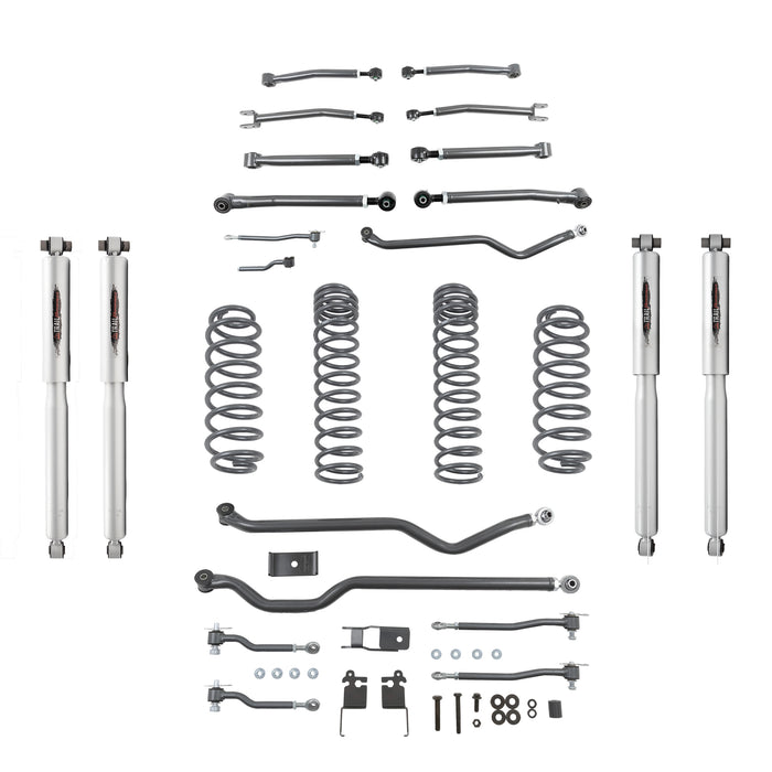 Belltech 153204TP 4" Lift Kit Inc. Front and Rear Trail Performance Shocks - Truck Part Superstore