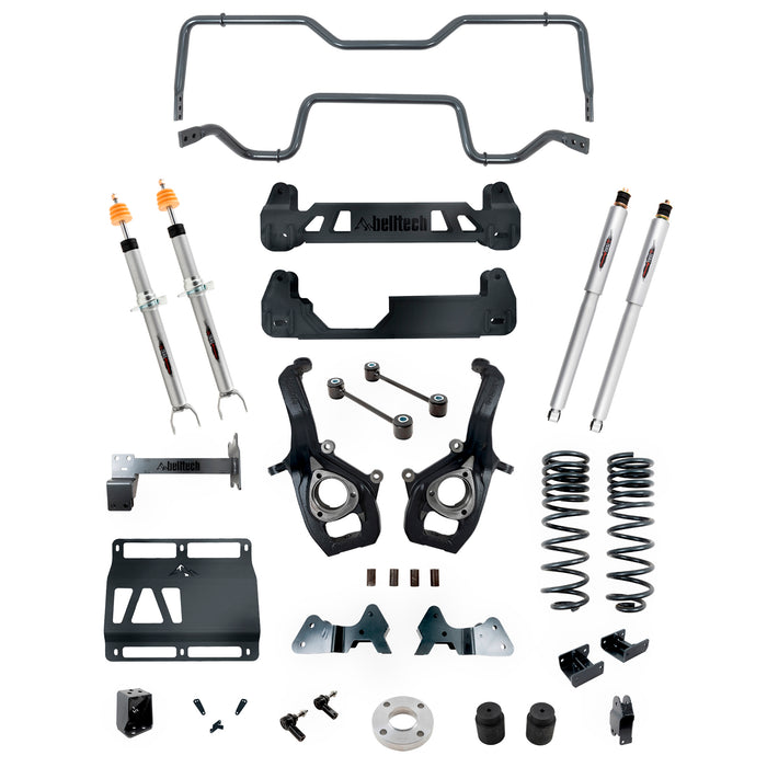 Belltech 153712TPS 6"-8" Lift Kit Inc. Front and Rear Trail Performance Struts/Shocks - Truck Part Superstore