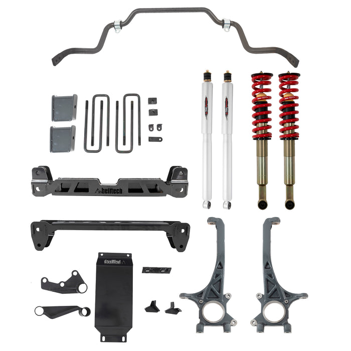 Belltech 154301HK 4-6" Lift Kit Inc. Front and Rear Trail Performance Coilovers/Shocks - Truck Part Superstore