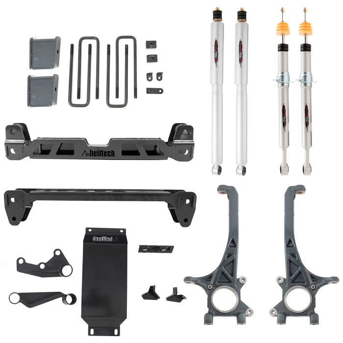 Belltech 154301TP 4-6" Lift Kit Inc. Front and Rear Trail Performance Struts/Shocks - Truck Part Superstore