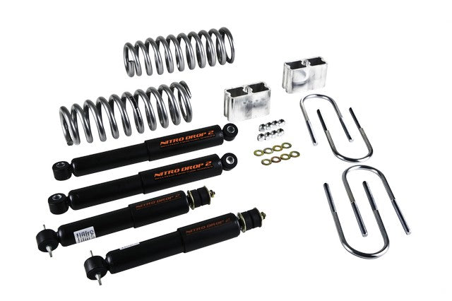 Belltech 443ND Front And Rear Complete Kit W/ Nitro Drop 2 Shocks - Truck Part Superstore