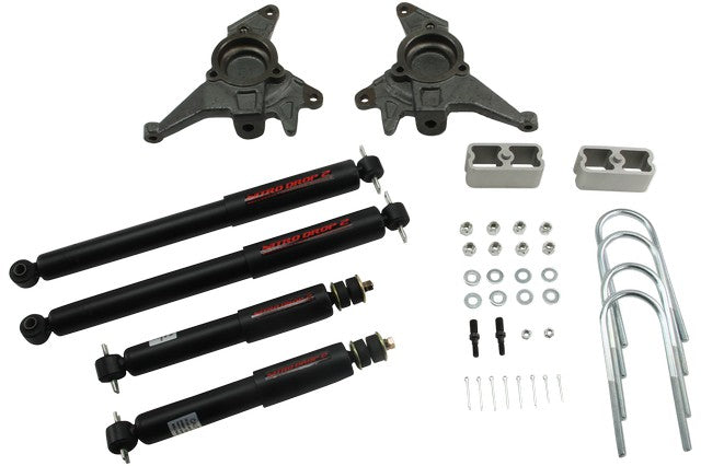 Belltech 624ND Front And Rear Complete Kit W/ Nitro Drop 2 Shocks - Truck Part Superstore