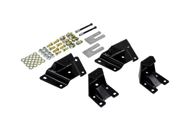 Belltech 6410 4" Drop Leaf Spring Hanger Kit (Front and Rear Hangers) - Truck Part Superstore