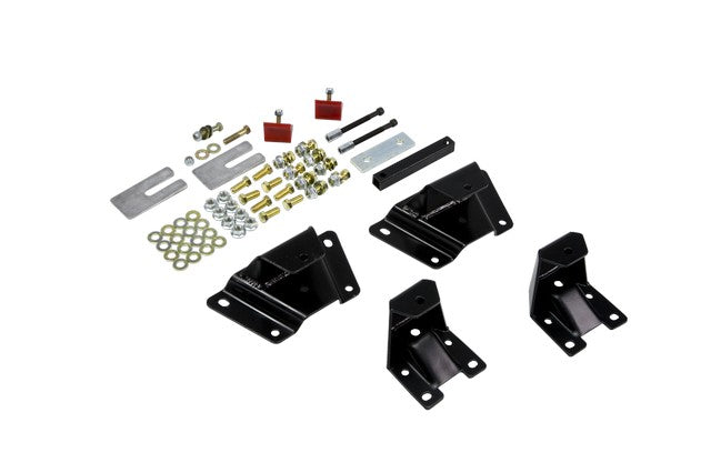 Belltech 6412 4" Drop Leaf Spring Hanger Kit (Front and Rear Hangers) - Truck Part Superstore