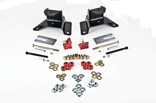 Belltech 6414 3" Drop Leaf Spring Hanger Kit (Front Hanger) - Truck Part Superstore