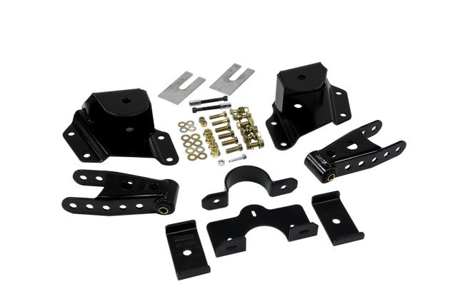 Belltech 6415 4" Drop Leaf Spring Shackle & Hanger Kit (Front Hanger/Rear Shackle) - Truck Part Superstore
