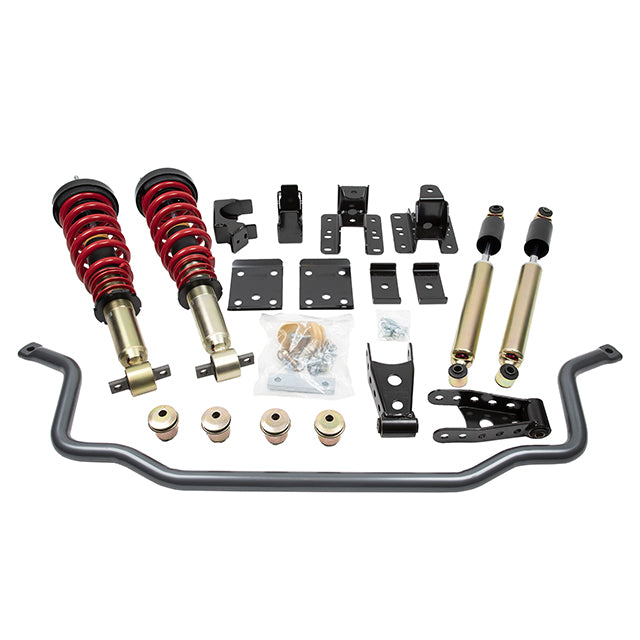Belltech 646HKP Complete Kit Inc. Damping/Height Adjustable Front Coilovers & Front Sway Bar - Truck Part Superstore