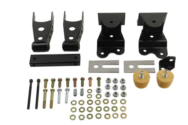 Belltech 6503 4" Drop Leaf Spring Shackle & Hanger Kit (Front Hanger/Rear Shackle) - Truck Part Superstore