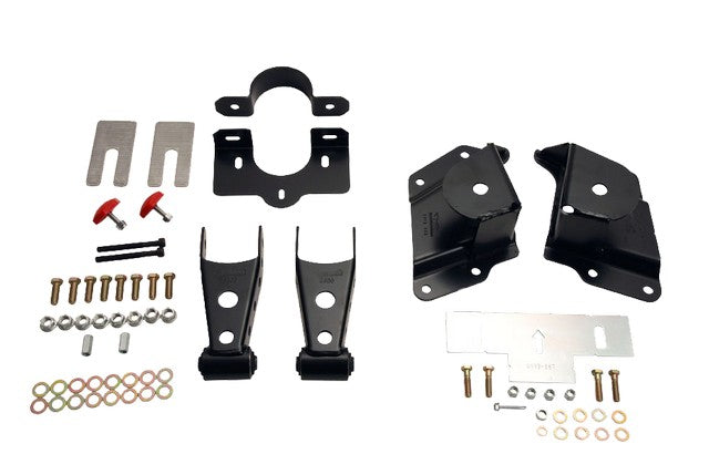 Belltech 6514 4" Drop Leaf Spring Shackle & Hanger Kit (Front Hanger/Rear Shackle) - Truck Part Superstore