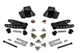 Belltech 6594 4" Drop Leaf Spring Shackle & Hanger Kit (Front Hanger/Rear Shackle) - Truck Part Superstore