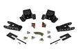 Belltech 6750 4" Drop Leaf Spring Shackle & Hanger Kit (Front Hanger/Rear Shackle) - Truck Part Superstore
