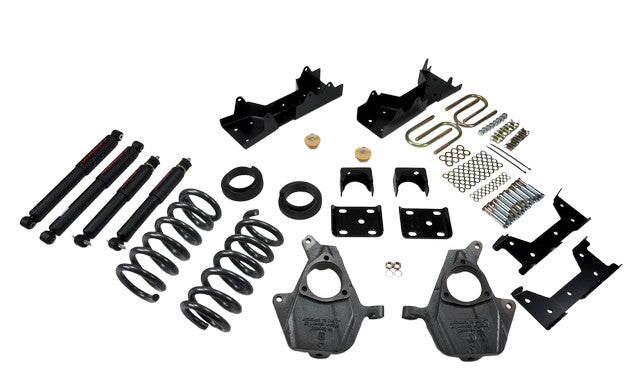 Belltech 675ND Front And Rear Complete Kit W/ Nitro Drop 2 Shocks - Truck Part Superstore
