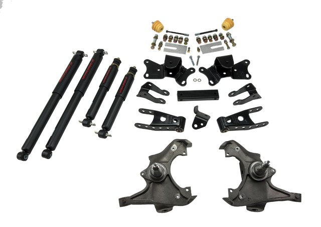 Belltech 721ND Front And Rear Complete Kit W/ Nitro Drop 2 Shocks - Truck Part Superstore
